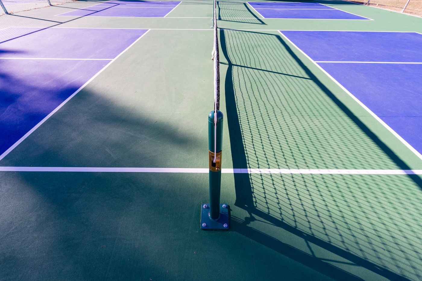 Pickleball court — illustrative photograph
